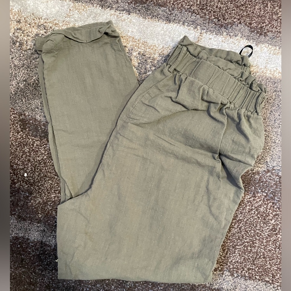 Light olive paperbag
